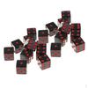 20 Pieces Plastic D6 6 Sided Dotted & Role Playing Game