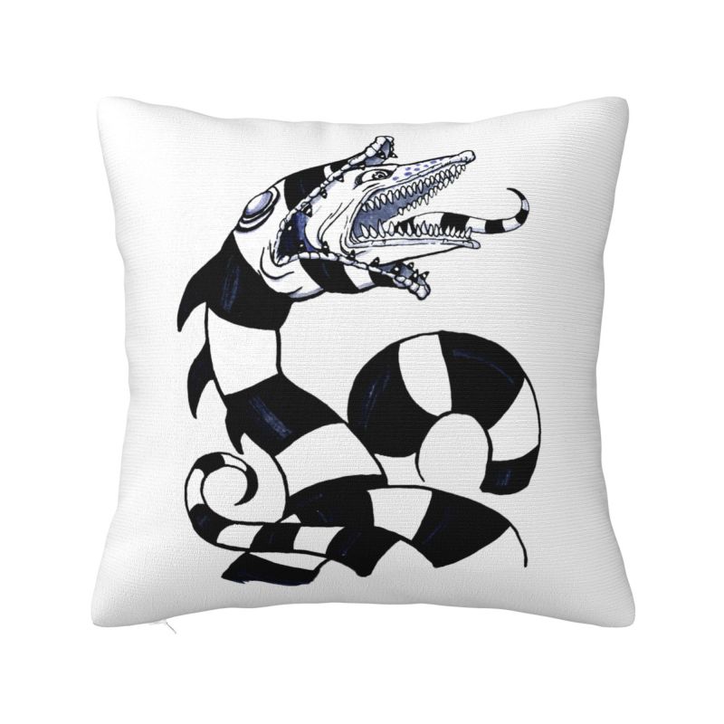 Were Ah Made Here Tim Burton Smile Pillow Case xcm for Living Room Modern Cushion Cover Square Pillowcase