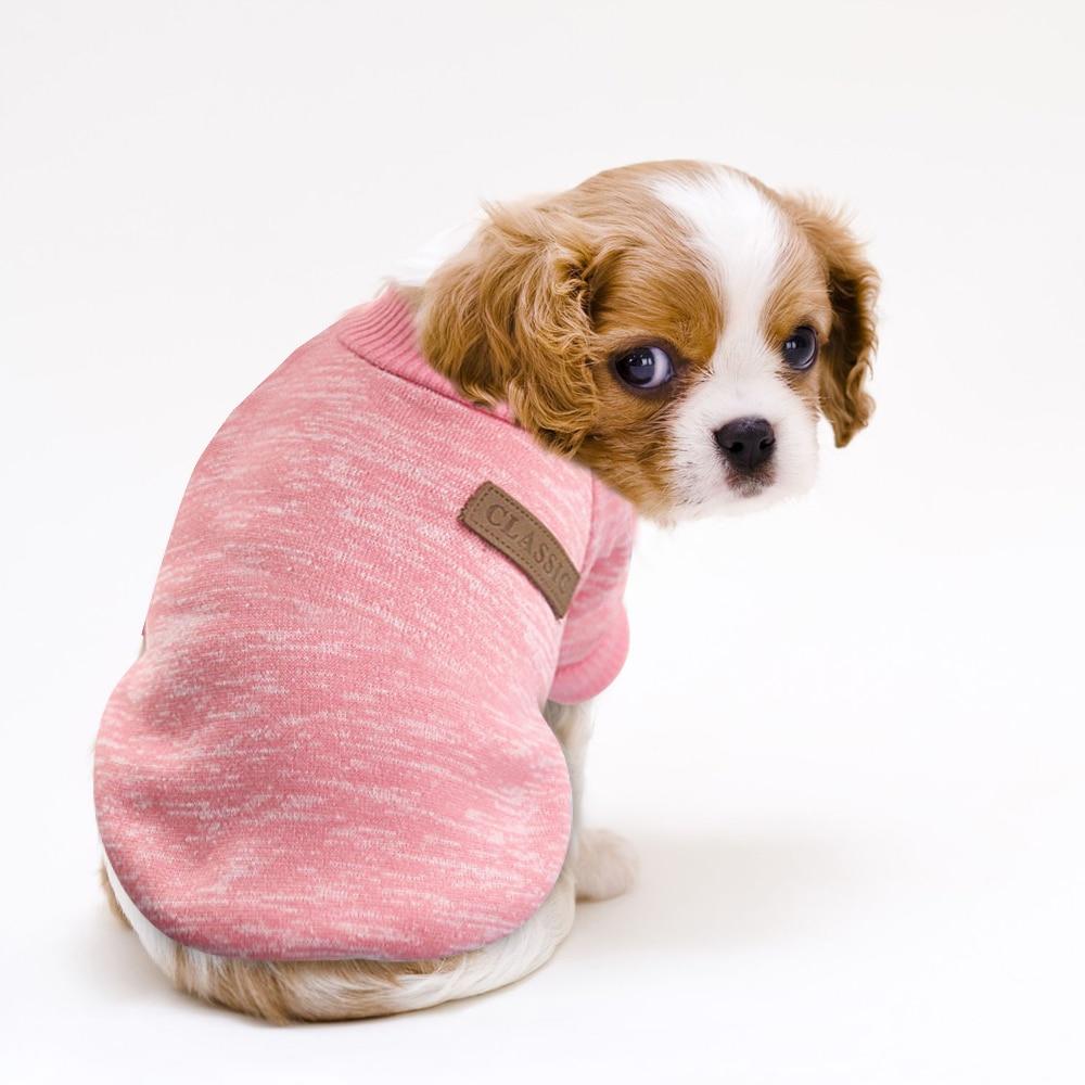 Warm Dog Cat Clothing Autumn Winter Pet Clothes Sweater For Small Dogs Cats Chihuahua Pug Yorkies Kitten Outfit Cat Coat Costume