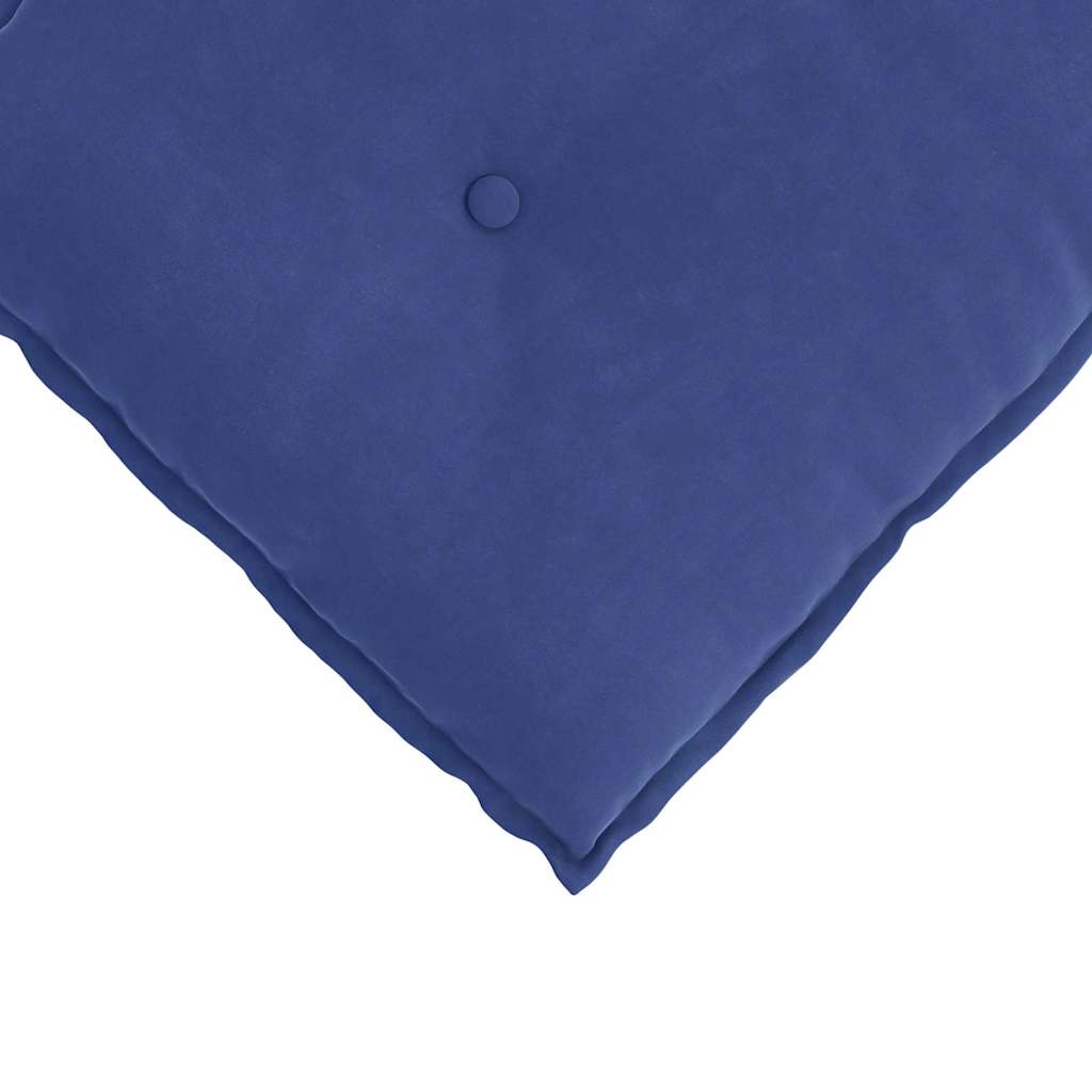 Back Cushion Police Blue 120 x 50 cm Cord Fabric