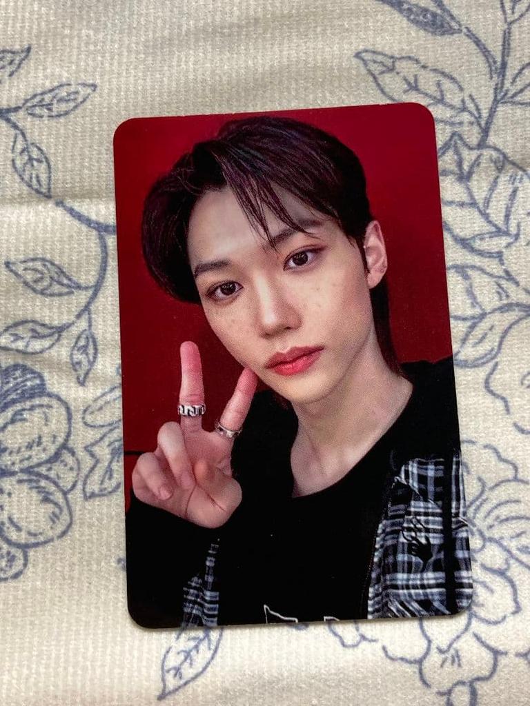 [USED] Week 2 Felix Stray Kids Maxident Sanoku Trading Card