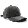 Washed cotton baseball cap, suitable for outdoor activities, provides sun protection and shade for men