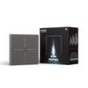 MOES ZigBee Star Featherg Series Push Button With Neutral Light Scene 2in1 Switch APP Remote Control Work with Alexa Google Home