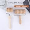 Wooden Handheld Massage Roller for Feet Face Neck Back Relief, Natural Acupressure Stick with Ergonomic Grip Muscle Pain Relief Tool