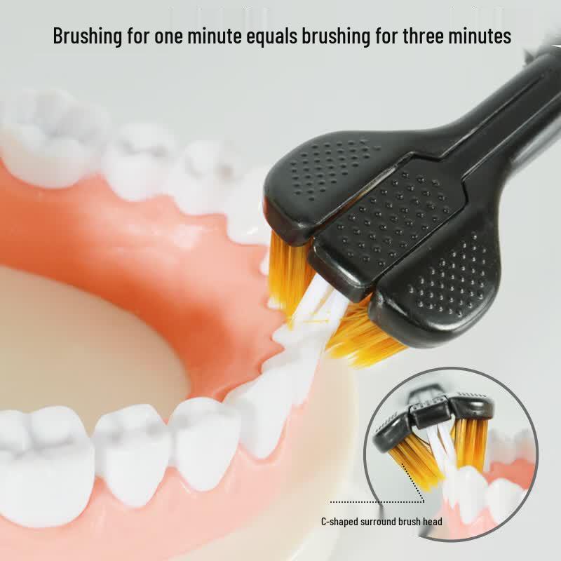 Доктор. Трехсторонняя зубная щетка Tooth DR6402