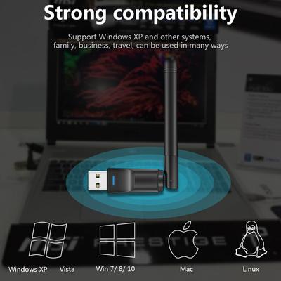 Mt7601 Mini Usb Wifi адаптер 150 Мбит/с беспроводная сетевая карта Rtl8188 сетевая карта Wi-Fi приемник для ПК настольный ноутбук 2.4Ghz