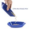 Plastic Sample Display Tray 22.3x13x3.5cm Snack Serving Tray Snacks Case Coffee Bean Tray  Kitchen