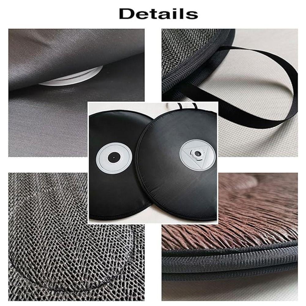 360 Degree Rotation Rotary Chair Cushions Anti-Slip Car Swivel Cushion Pad  for Elderly