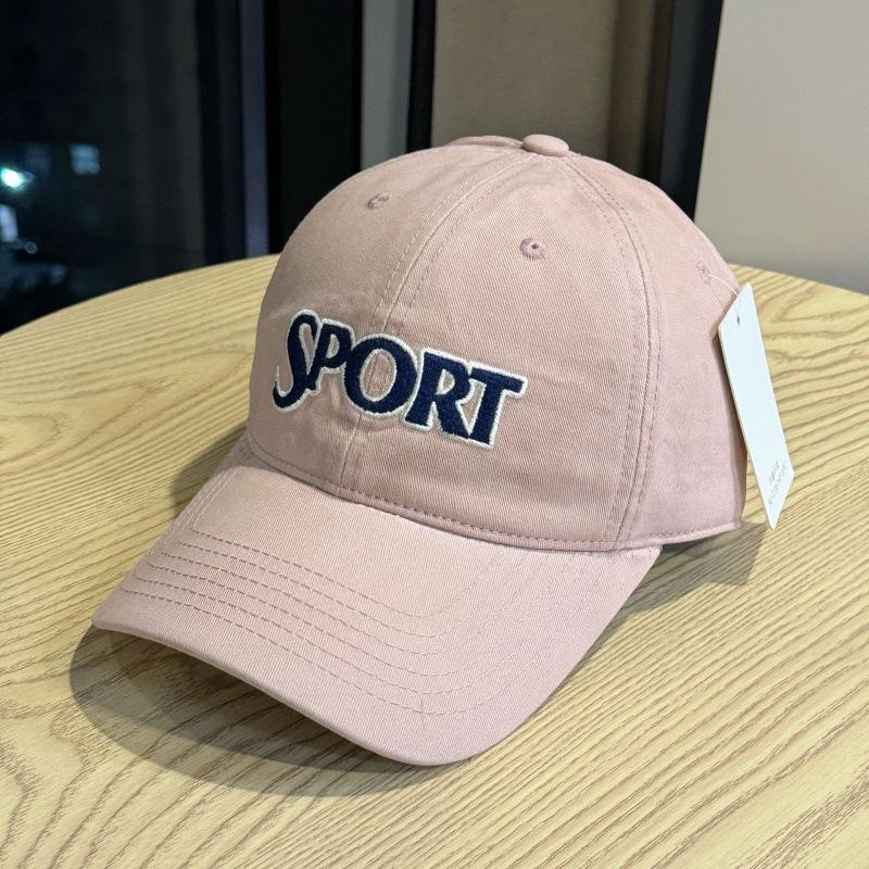 Star With The Same Letter Baseball Cap, Men'S And Women'S Spring And Summer Fashion, Big Head Circumference, Small Sunshade Cap