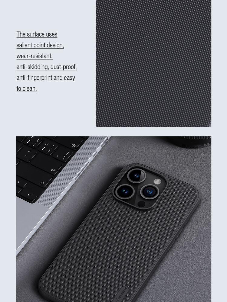 Чехол для iPhone 16 Pro Max Чехол Nillkin Frosted Shield Pro PC Магнитный чехол для iPhone 15 Pro Max Магнитный чехол для iPhone 14 Pro Max