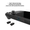 Gp-812 Silicone Protector Kit Compatible For Steam Deck Console Accessories Dust Plug Sticker Rocker