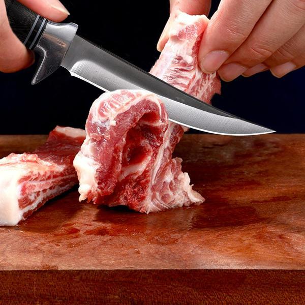 Нож для рыбы, обвалочный нож, мясной нож, убой, пилинг, свиной молоток, кухонный нож из нержавеющей стали