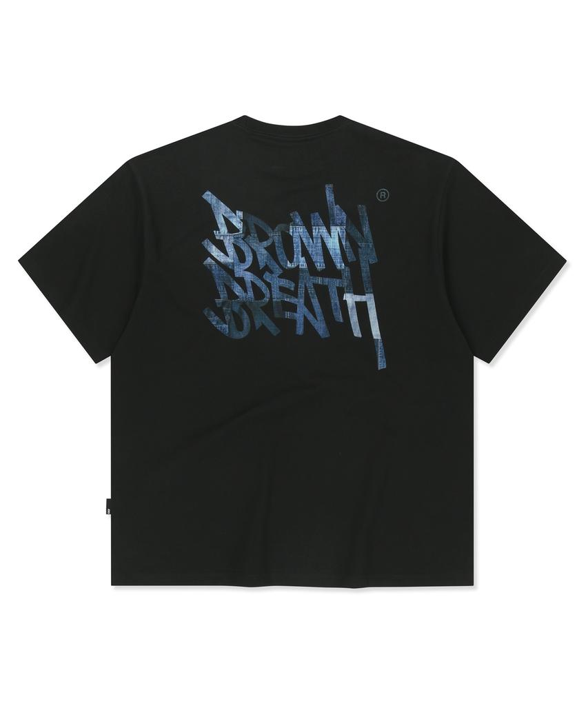 BROWNBREATH Patchwork Tag V.2 Tee - Black