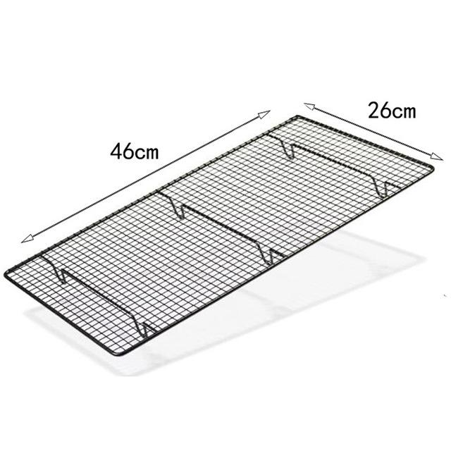 Решетка из нержавеющей стали для выпечки и охлаждения, кухонный противень для торта и еды, подставка-полка для пиццы, хлеба, барбекю, печенья