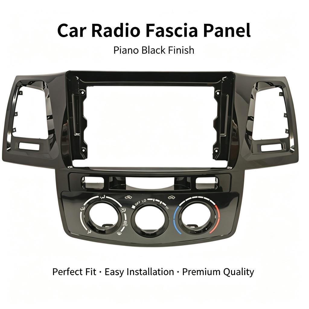 Лицевая панель навигации Toyota Fortuner/Hilux/FJ Cruiser, Модификация рамки DVD-панели