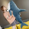 New Large-size Marine Animal Big Shark Plush Toy Creative Serrated Shark Doll Gift