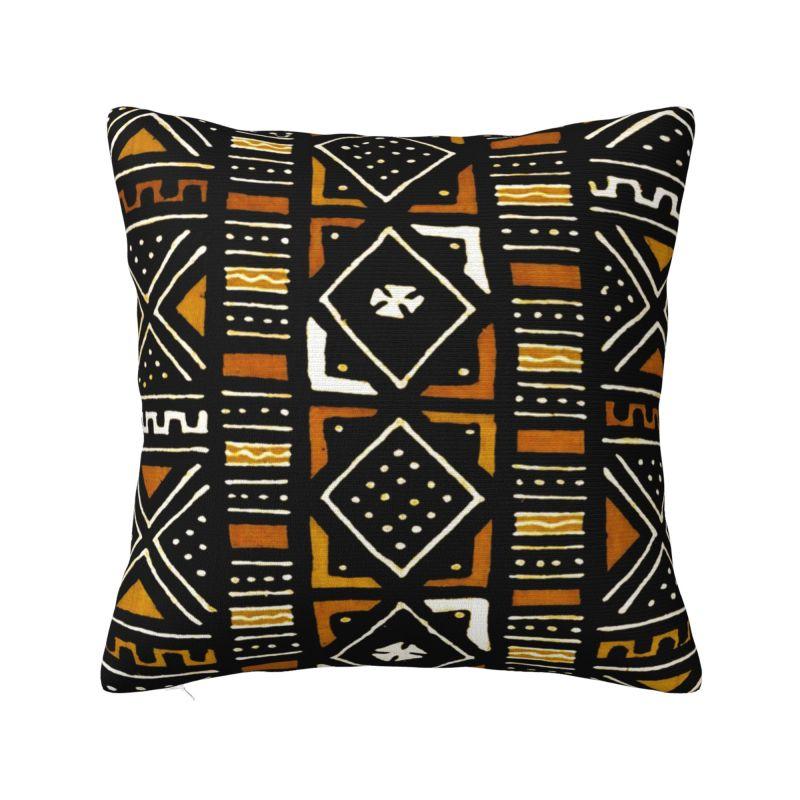 African Ethnic Ankara Style Cushion Cover x cm Polyester Soft Throw Pillow Case For Sofa Seat Decoration Bedding Pillowslip