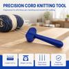 Manual Operation Latch Hook Tool ABS Knitting Edging Tool Practical Cord Knitting Tool  Home