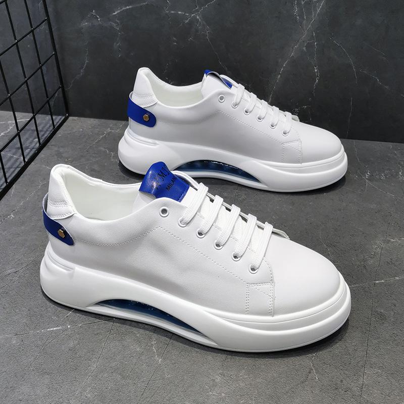 Мужская повседневная низкая корейская версия мужской обуви, белые туфли, на платформе, новые туфли для серфинга, модные, дышащие и универсальные, внутренняя высота увеличена