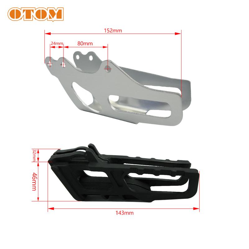 OTOM Motorcycle Chain Guide Guard Rubber Inner Glue Protector For HONDA CRF250X CRF250R CRF450R CRF450RX Motocross Spare Parts