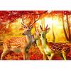 5D Алмазная картина DIY Алмазная вышивка Осенний олень Стразы Вышивка Мозаика Подарок Алмаз