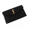 Saint Laurent Cassandra Monogram Uptown Gold Envelope Clutch Bag 565739 1gf0j