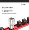 Magnetic Aluminum Socket Wrench Organizer Rack – Large/Medium/Small