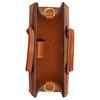 Coach Ace 17 Carriage Pattern Printed Leather Tote Bag Shopping Bag Shoulder Crossbody Handbag Small Women tote Polished-Amber CT889-B4BAR