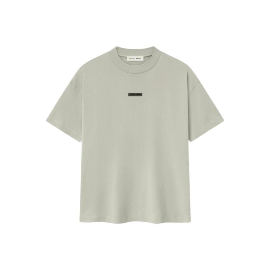 Fear of God Essentials Классическая футболка с коротким рукавом Abbey Stone Мужские Топы Серый 125SP254196F