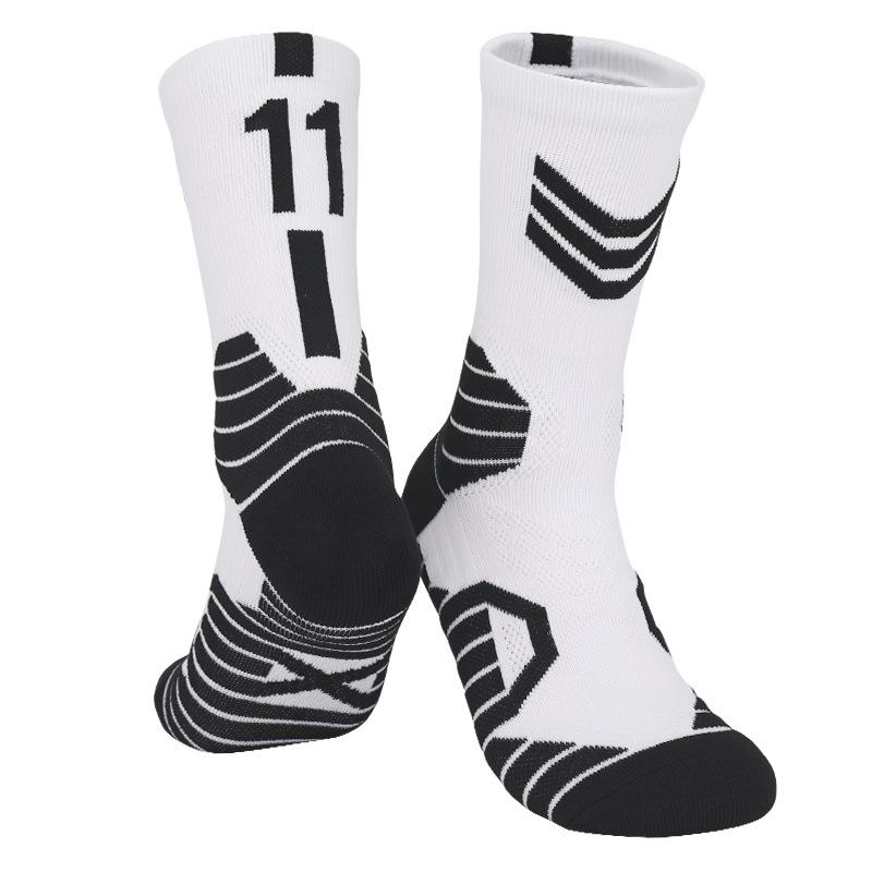 Summer Children'S Basketball Socks Actual Training Stockings Sports Socks Youth Non-Slip Socks Boys Medium Socks