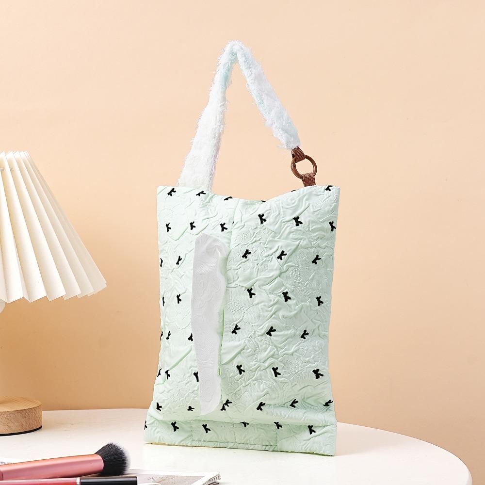 Hanging Design Car Paper Holder Portable Tissue Storage Cover Multifunctional Hanging Tissue Box