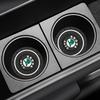 AAAJG1 2pcs Car Coasters Water Cup Holder Pads Cup Slot Non-Slip Mat Interior Accessories For Skoda Octavia 1 2 3 A4 A5 A7 A8 MK1 MK2