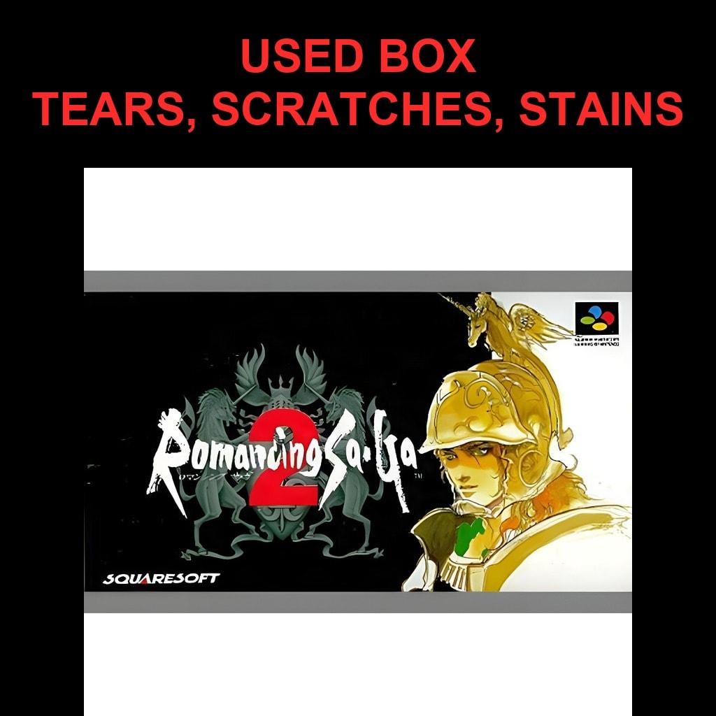 Used Romancing Sa-Ga 2 SFC SNES Super Famicom SHVC-2L tested working Nintendo RPG Square NTSC-J Super Nintendo Cartridge