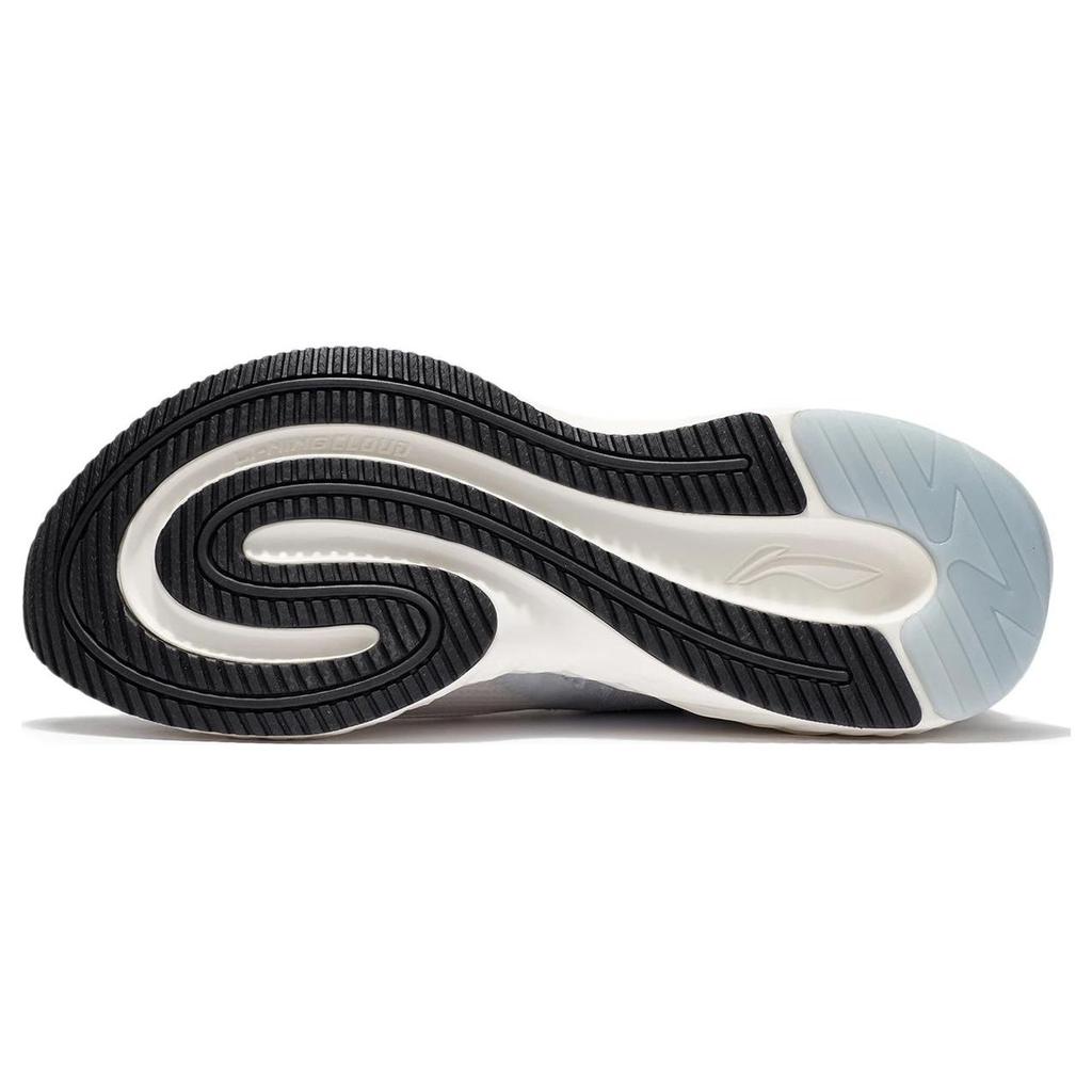 Li-Ning Удобные универсальные нескользящие низкие кроссовки для бега мужские кроссовки белые черные ARSS017-6