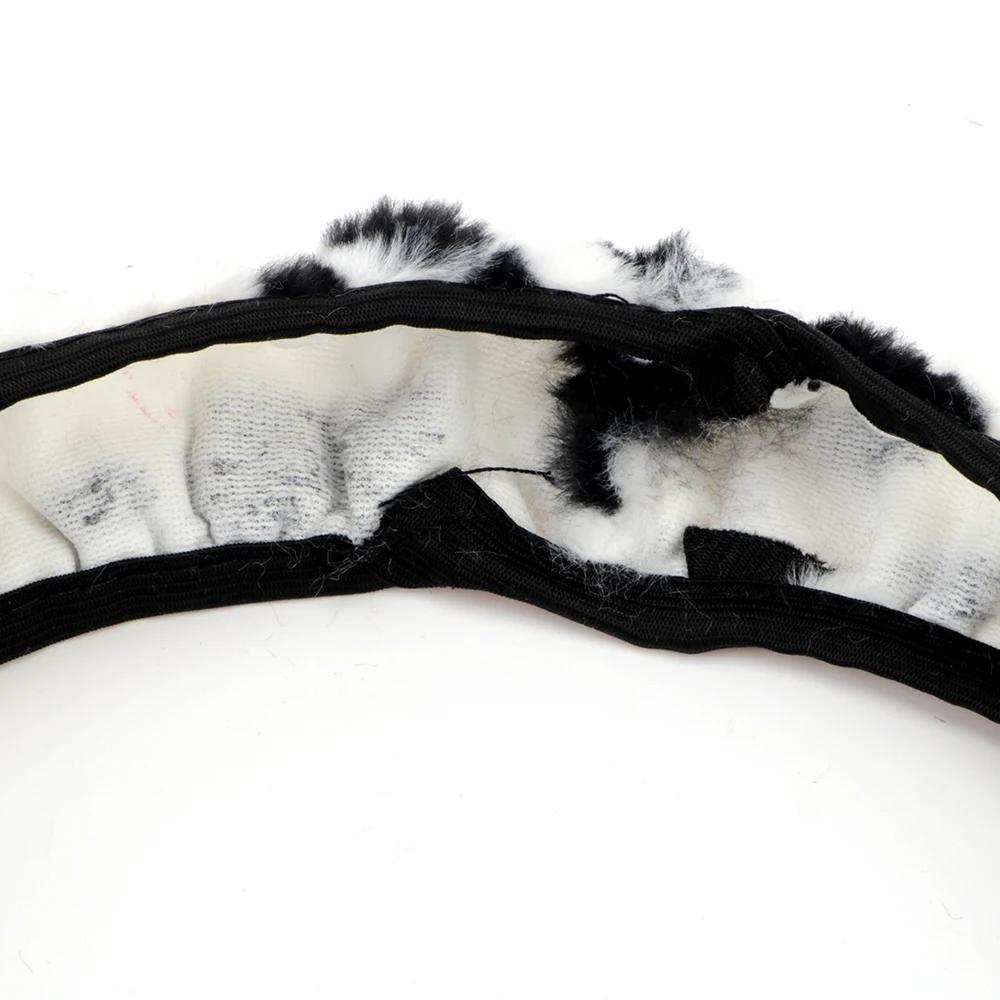 Anti-Slip Car Steering Wheel Cover – Ultra-Soft Winter Cow Plush (Fits 37-38cm Wheels)