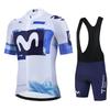2026 Movistar Pro Team Летний Велосипедный Костюм-Джерси Мужской Дышащий Набор Одежды для Горного Велосипеда Велосипед Гора Джерси Велосипедная Одежда