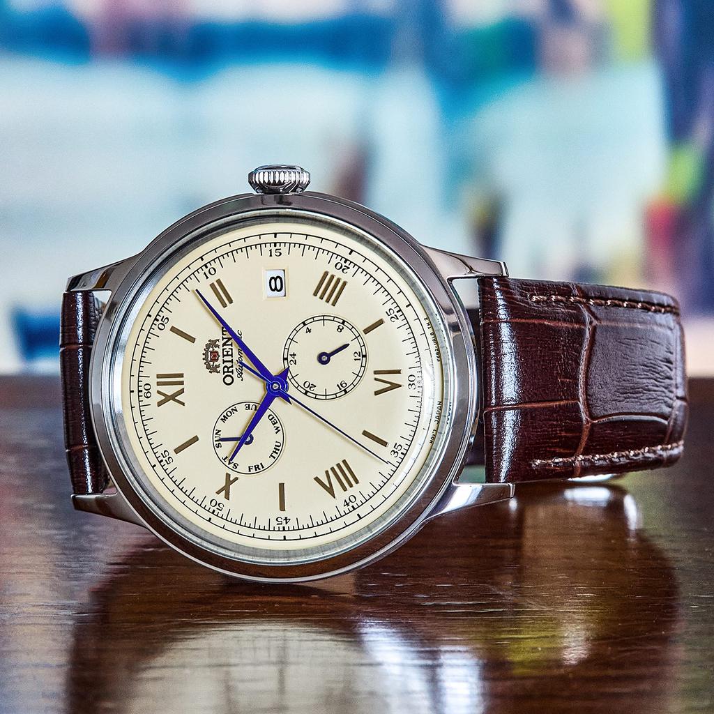 Orient Bambino Automatic Watch Mechanical Automatic Domestic Manufacturer Warranty Ivory [Orient] RN-AK0702Y Men's