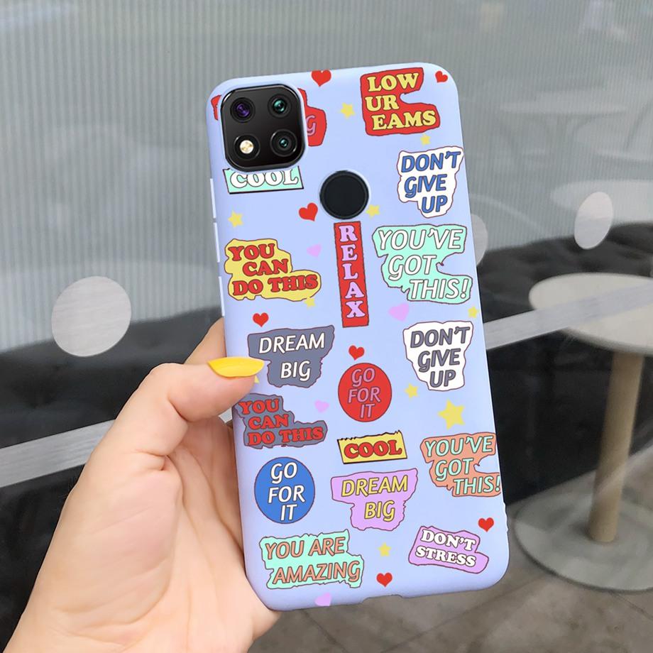 Чехлы Для Redmi 9C Чехол Xiaomi Redmi 9C NFC Чехол для телефона Мягкий чехол для телефона Ударопрочный бампер Redmi9c 9 C Xiomi Силиконовый МЯГКИЙ Чехол