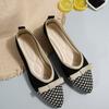 Женские туфли на плоской подошве 2024 года, новые весенне-осенние прогулочные туфли на открытом воздухе с острым верхом, удобные туфли в стиле Лолита, кроссовки больших размеров