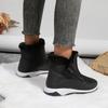 Модные женские ботинки на платформе 2024 года, зимняя теплая плюшевая женская обувь, водонепроницаемые нескользящие зимние ботинки для женщин, Zapatos De Mujer