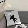 PPink TTrustfall Singer Cushion Cover Pillowcase Ultra Soft Skin Friendly Fabric Cloud Like Comfort Concealed Zipper
