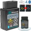 Bluetooth-совместимый автомобильный OBD2-сканер Elm327 V1.5, считыватель кодов OBDII, диагностический инструмент, диагностический сканер для Android IOS Windows