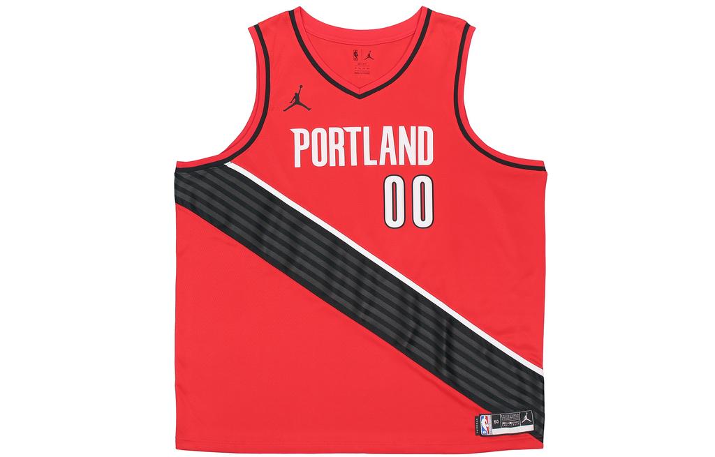 Jordan Basketball Jerseys Men's Red Moderate Halter Neck CV9492-658