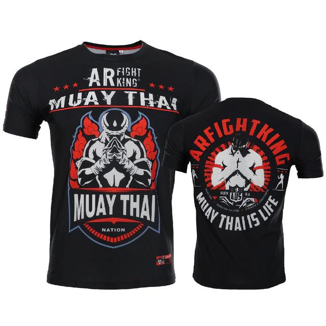 MMA Breathable Boxing Jerseys Tiger Muay Thai Kick Boxing Sweatshirt Men T-Shirt