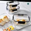 Контейнер для хранения продуктов Fresh, Коробка для хранения в холодильнике Прозрачная герметичная прямоугольная коробка для сохранения свежести Еда Овощи Фрукты Ланч-бокс