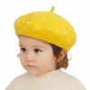 Woolen Baby Wool Hat Solid Color Painter Hat Sweet Children's Beret  Baby