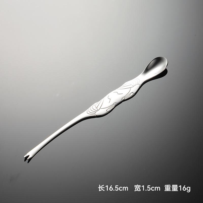 Набор для еды крабов из нержавеющей стали 304, переносная посуда, подарочная коробка с изображением волосатого краба, ножницы для крабов из цинкового сплава, иглы для крабов