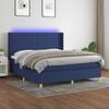 VidaXL Slatted Bed Base with Mattress and LED, Upholstered Bed, Double Bed, Adult Bed for Interior Bedroom, 3138971