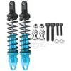 2Pcs 173mm RC Aluminium Shock Absorber Damper for HSP 94050 15 RC Gasoline OffRoad Cars(Blue )