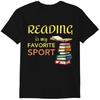 Funny T-Shirt Reading Is My Favorite Sport for Book Lovers Classic T-shirt